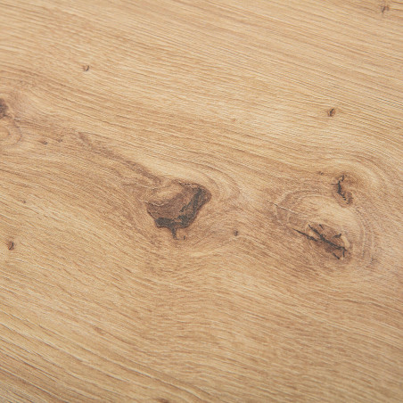 Meuble informatique aspect chêne artisan - IBAIO