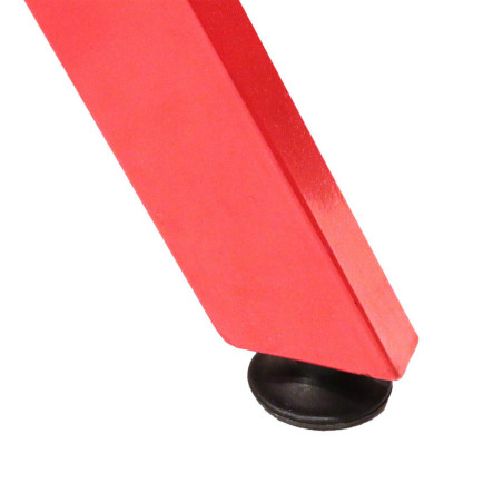 Bureau Métallique Noir et Rouge - GAMIO