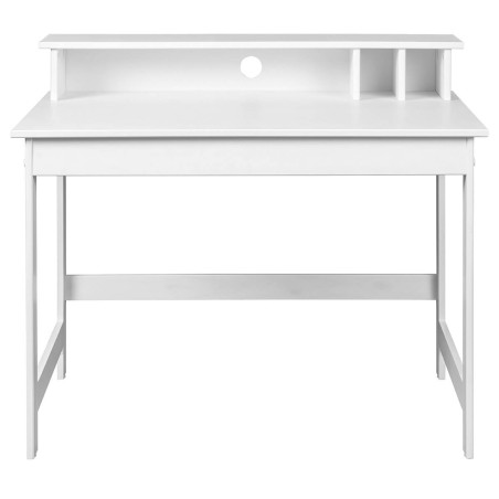 Bureau Bois Massif Vernis Blanc - GRISLY