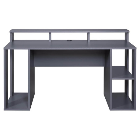 Bureau Gamer Multi-Rangement Anthracite - MARO