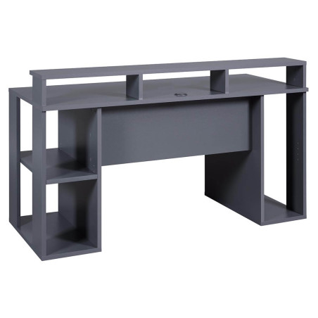 Bureau Gamer Multi-Rangement Anthracite - MARO