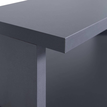 Bureau Gamer Multi-Rangement Anthracite - MARO