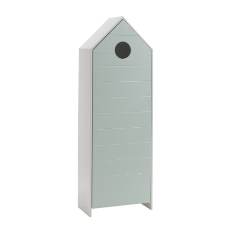 Armoire Cabane de Plage Vert Menthe 1 Porte - HAVRESAC