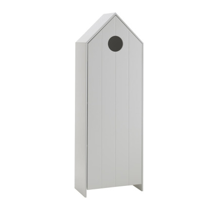 Armoire Cabane de Plage Blanche 1 Porte - HAVRESAC