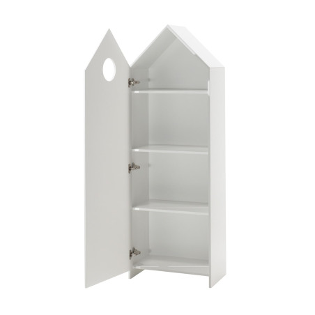 Armoire Cabane de Plage Rose 1 Porte - HAVRESAC