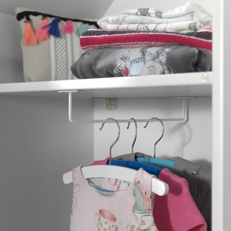 Armoire Cabane de Plage Rose 1 Porte - HAVRESAC