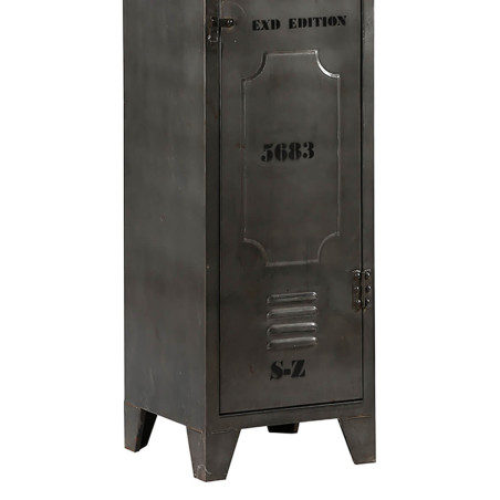 Casier de Rangement Gris - RAVEL