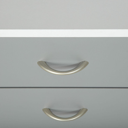 Caisson 4 Tiroirs  Blanc sur Roulettes - OKLIO