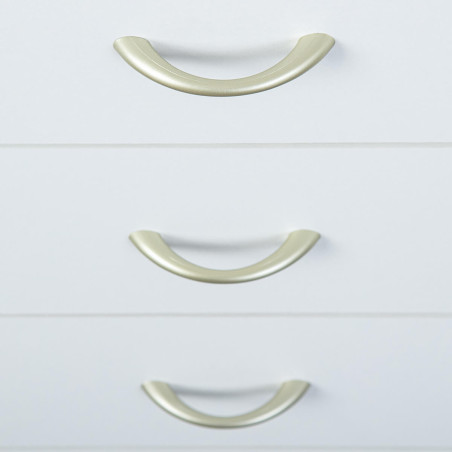 Caisson 4 tiroirs sur roulettes blanc - TAREL