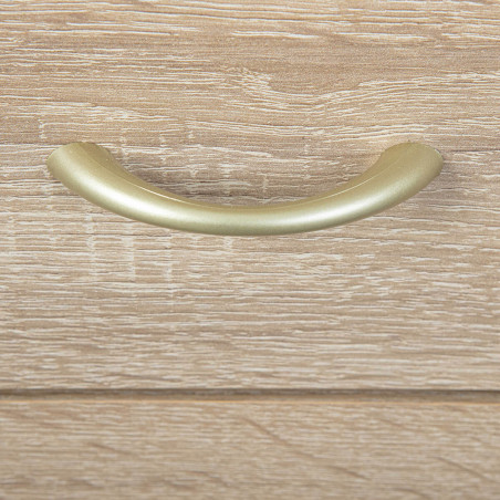 Caisson 4 Tiroirs sur Roulettes Aspect Chêne - EIGOR