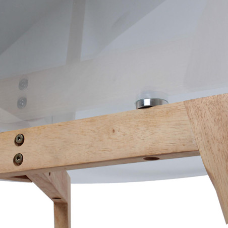 Table Basse Ronde Plateau Verre - VARENI