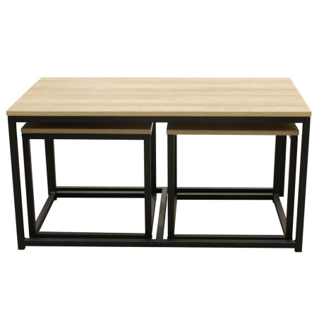 Lot de 3 Tables Basses Gigognes - CYRIA