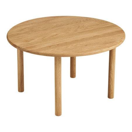 Table basse ronde Ø70 cm chêne naturel - JOSETTOR