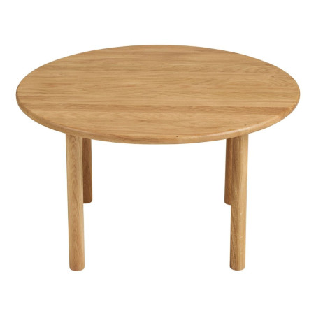 Table basse ronde Ø70 cm chêne naturel - JOSETTOR