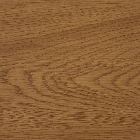 Table basse en MDF aspect bois clair, pieds asymétriques - VALIRA