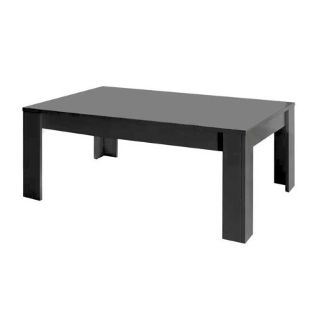 Table basse rectangulaire gris anthracite laqué - CARBIA