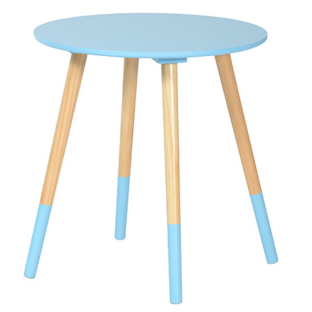 Table Basse Ronde Bleue - BAVEN