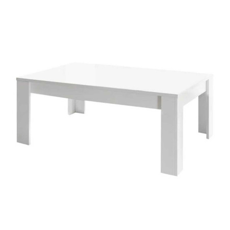 Table basse rectangulaire blanc laqué brillant - WEIRA