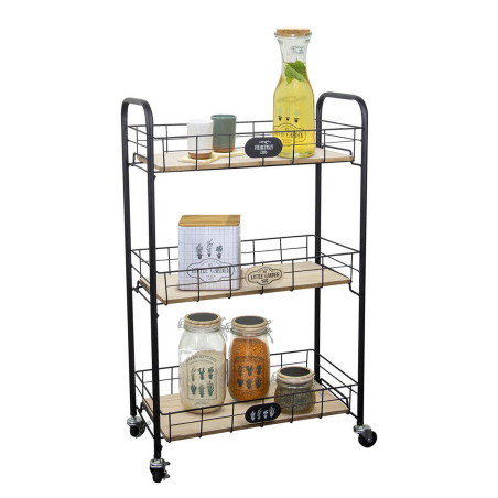 Desserte à roulettes 3 bacs - DAVIO