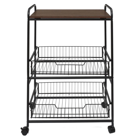 Desserte à Roulettes Industrielle, Étagère et Tiroirs - INSOLENT