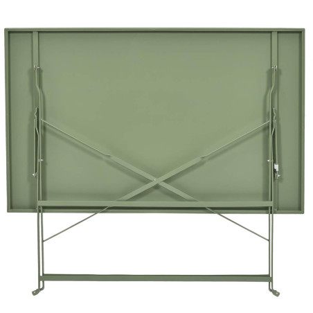 Table de jardin pliante kaki 110x70cm - MANAS
