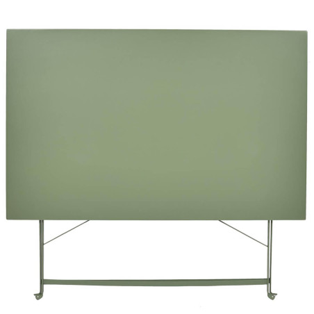Table de jardin pliante kaki 110x70cm - MANAS