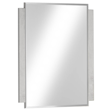 Miroir pour commode aspect béton ciré 82x90 cm - TERIO