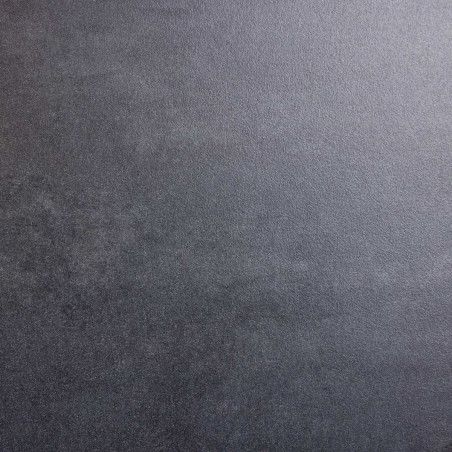 Ilot de cuisine blanc et plateau anthracite - KENIO