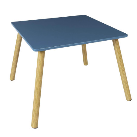 Ensemble table et chaises pour enfants décor dinosaure bleu - HIPPA