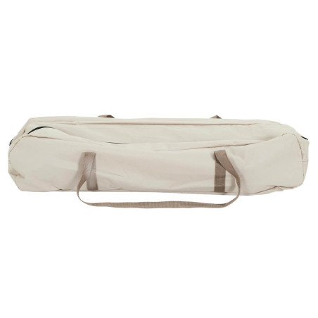 Table Basse Pliante Camping Métal Imitation Bois Sac de Transport - KAMIRA