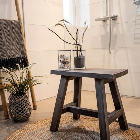 Table d'Appoint Rectangulaire en Teck Massif - SITIO