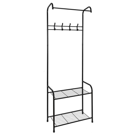 Penderie d'Entrée 2 Étagères 4 Crochets - WELCO