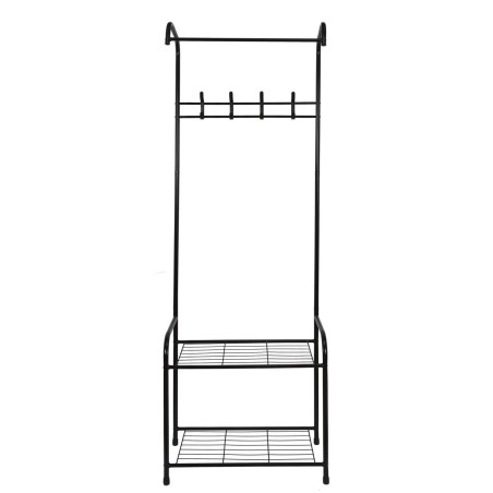 Penderie d'Entrée 2 Étagères 4 Crochets - WELCO