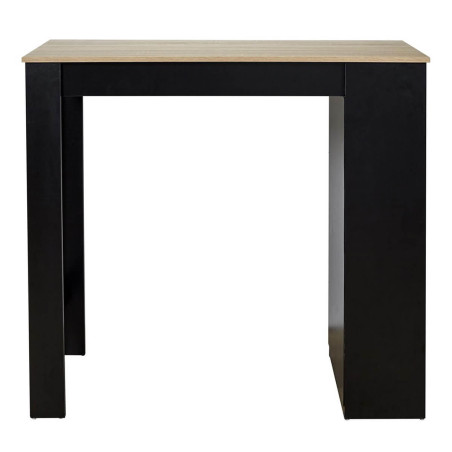 Table de Bar Mange-Debout avec Etagères - KANIO