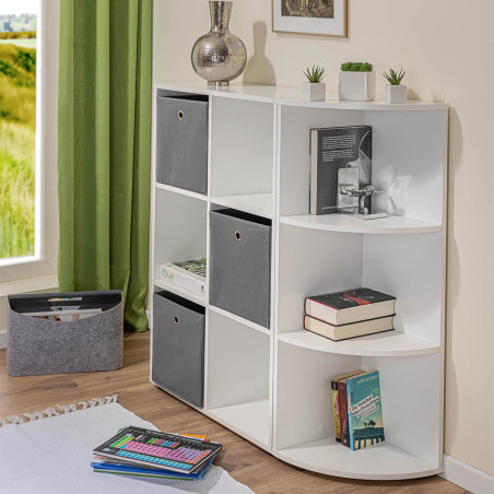 Étagère d’angle 3 niveaux - TAREL