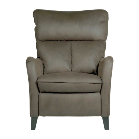 Fauteuil Relax Manuel Coloris Sable - OVARO