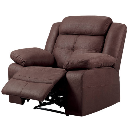 Fauteuil Relax Manuel Chocolat - FARON