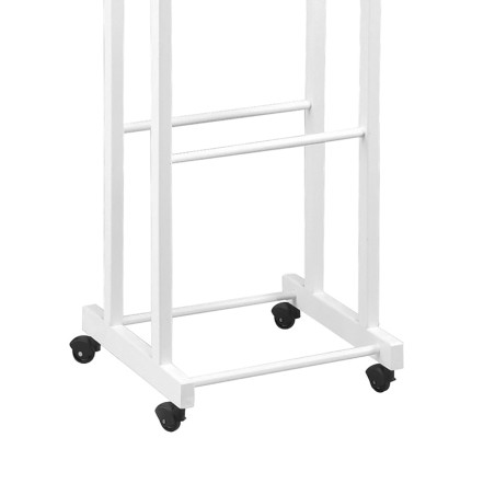 Valet de nuit blanc sur roulettes - VAREN