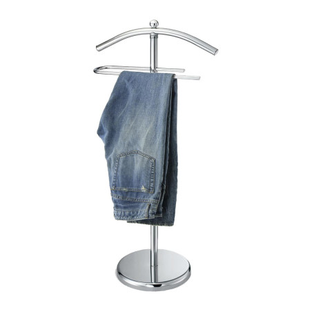 Valet de nuit organisateur de vêtements en acier chromé - VIMEAR