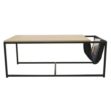 Table basse rectangulaire avec porte-revues - CYRIA