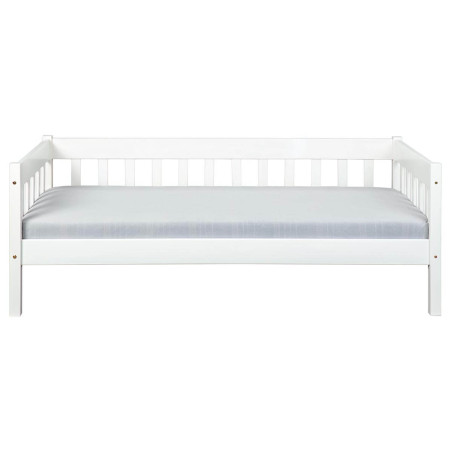 Banquette-Lit 90x200 cm Vernis Blanc - MATIO