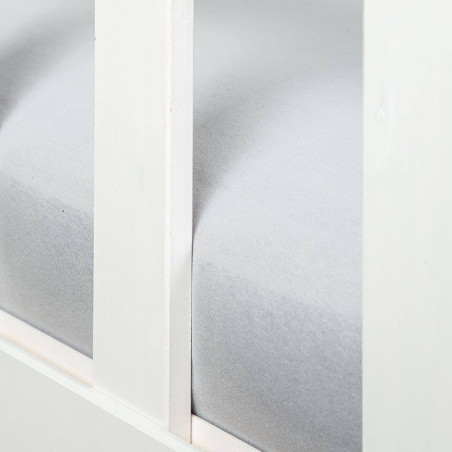 Banquette-Lit 90x200 cm Vernis Blanc - MATIO