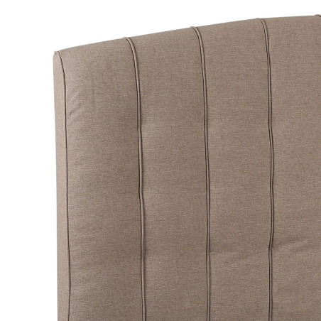 Tête de lit 140 marron - TRAVO