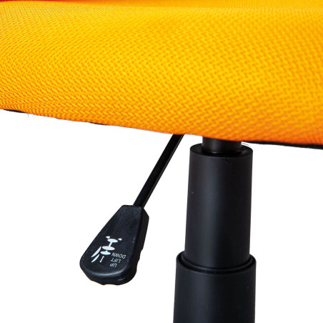 Fauteuil Pivotant Orange et Vert pour Enfant - PREIO