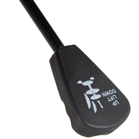 Fauteuil de bureau sur roulettes blanc et noir - DAVOR