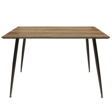 Table repas rectangulaire effet bois - TAVIO