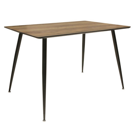 Table repas rectangulaire effet bois - TAVIO