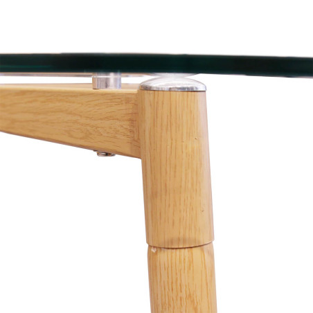 Table repas rectangulaire en verre - VERIO