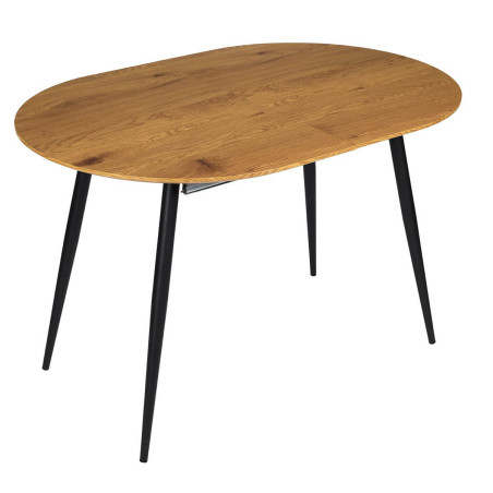 Table extensible plateau aspect bois - TENIO