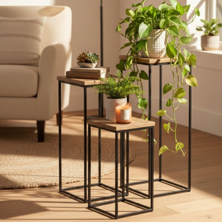 Ensemble de 3 Sellettes Gigognes - CANOE